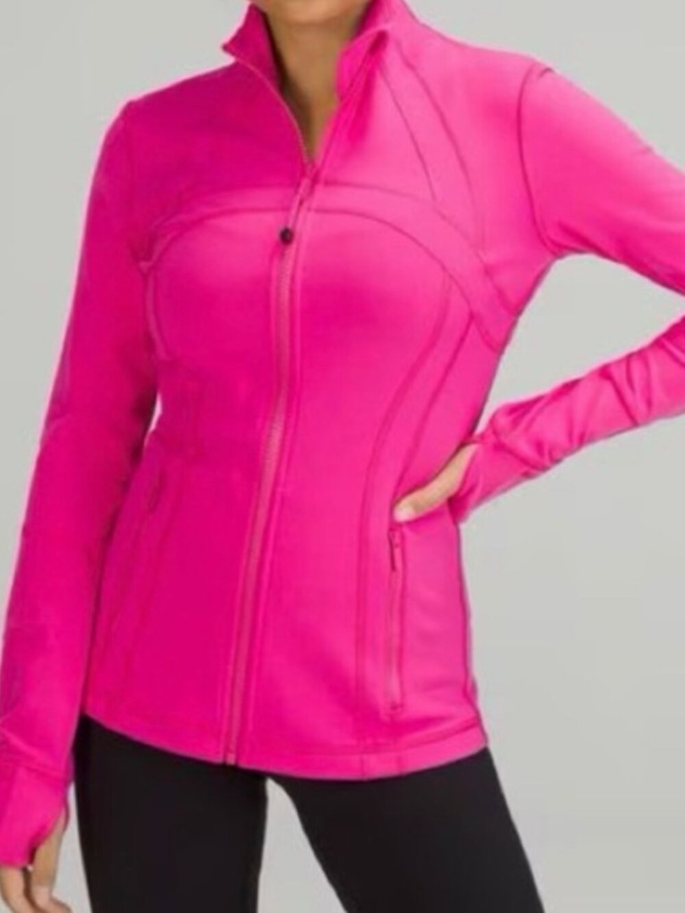 Lululemon Define Jacket | Bright Pink | Size 6